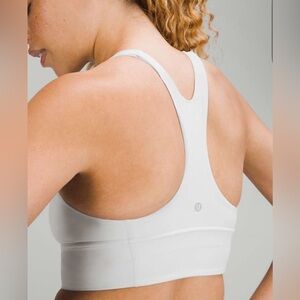 LULULEMON Free to Be Serene white bra size 10